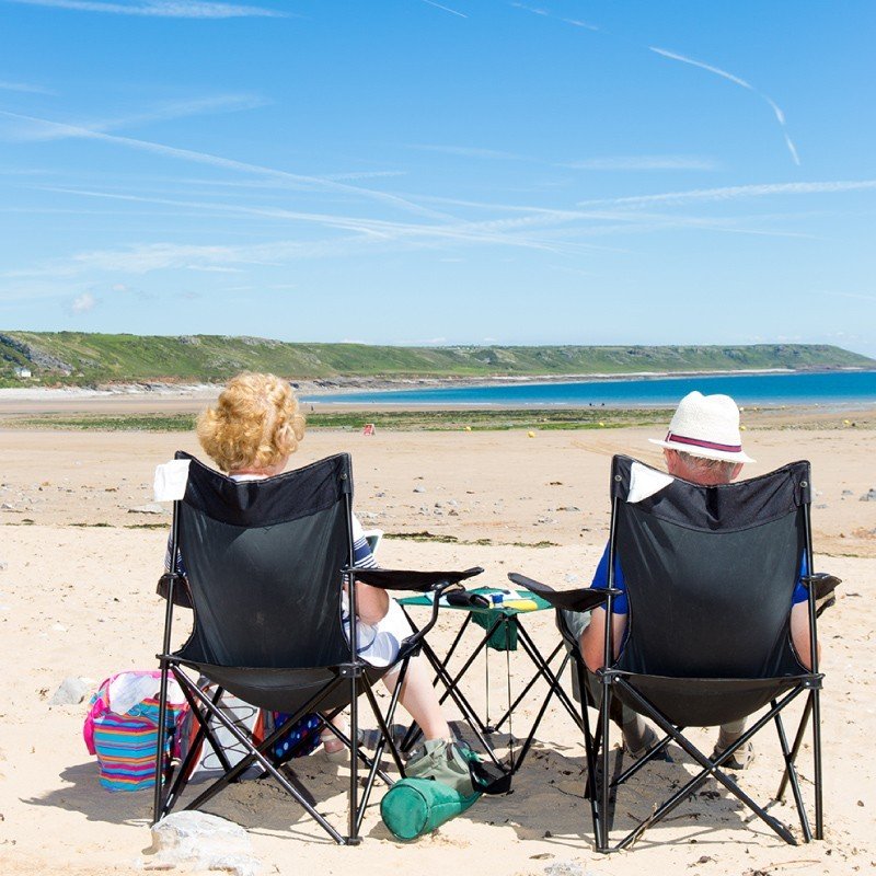 R is for Relax - grab a comfy chair and head down to Port Eynon