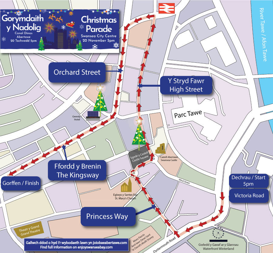 Swansea’s Christmas Parade All you need to know Enjoy Swansea Bay